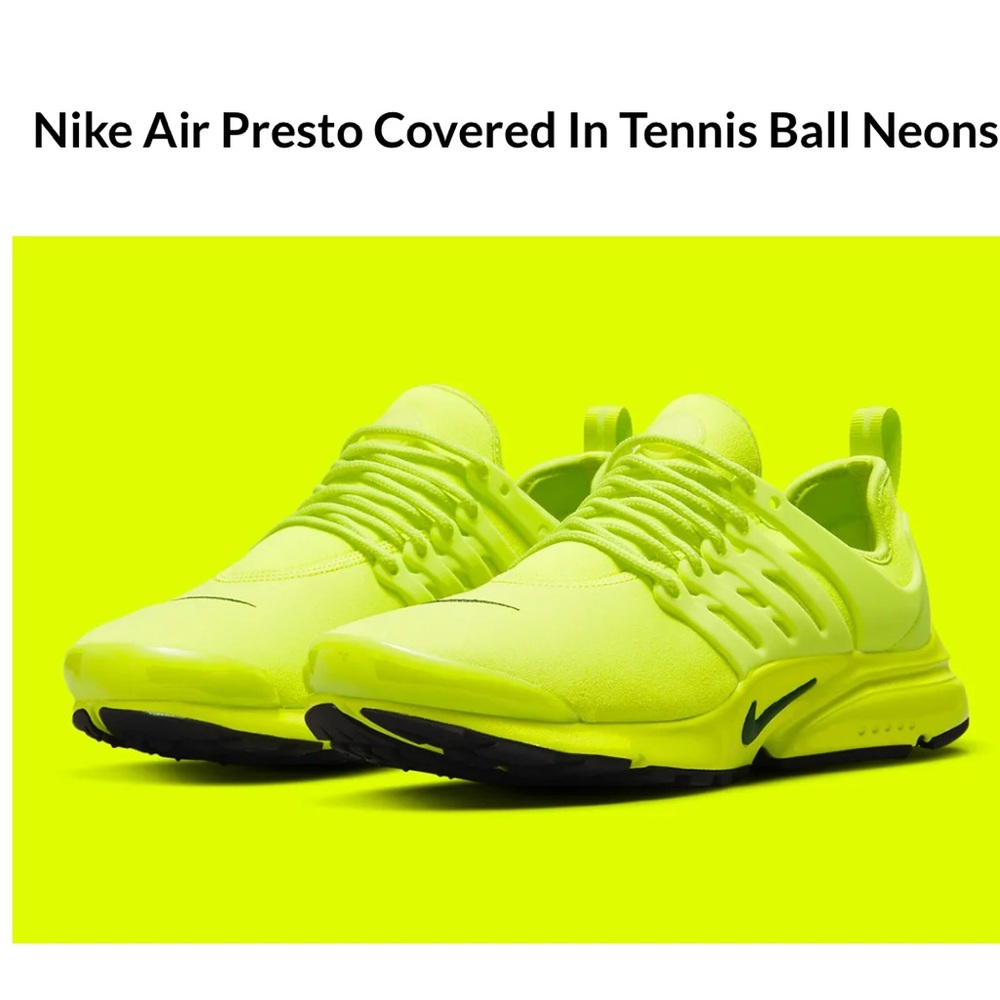 NWOB Nike Women’s Air Presto Tennis Ball Shoes